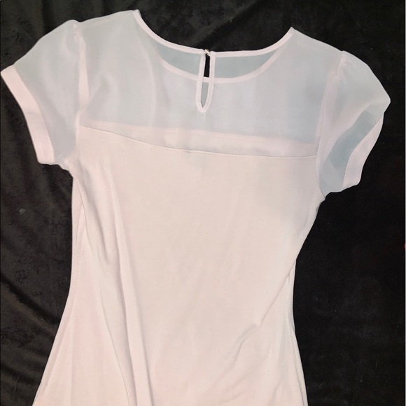 Express Pink Bodycon & Sheer Top - Size small - Picture 2 of 5